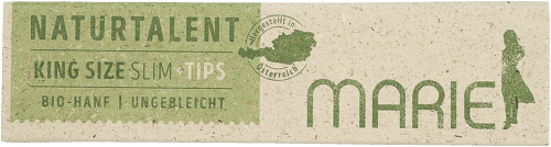 MARIE Naturtalent King Size Slim + Tips