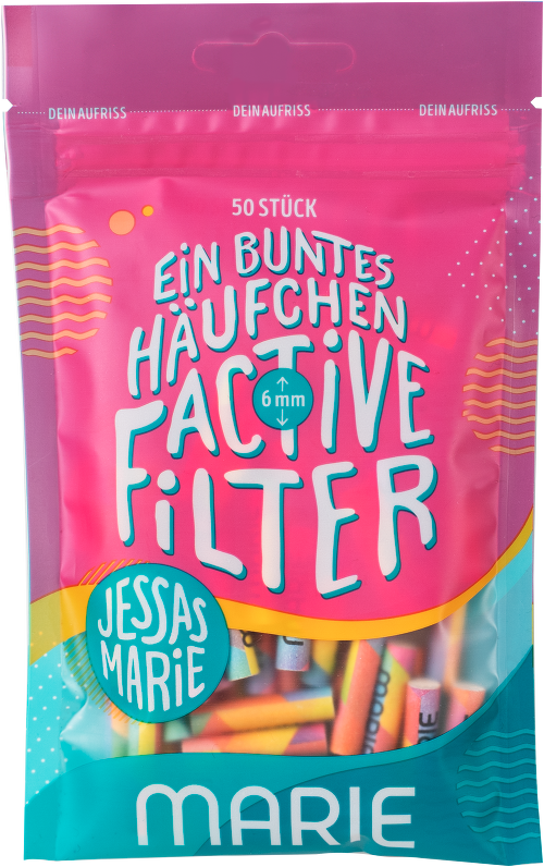 MARIE Buntes Häufchen Active Filter Beutel Ø 6mm