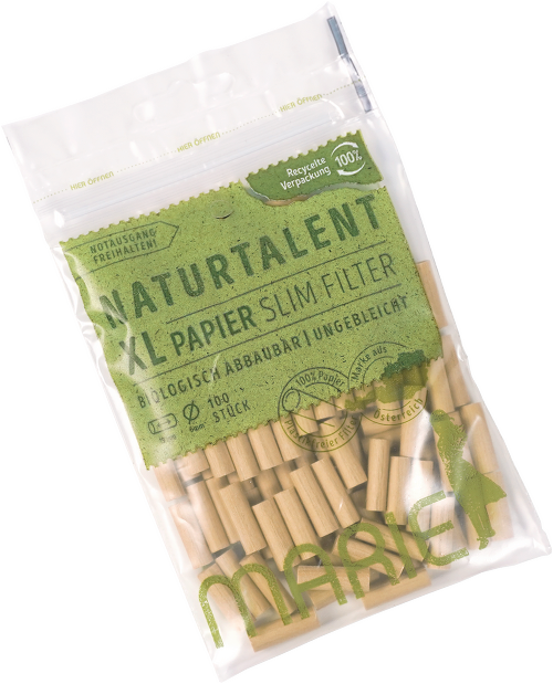MARIE Naturtalent XL Papier Slim Filter Ø 6mm