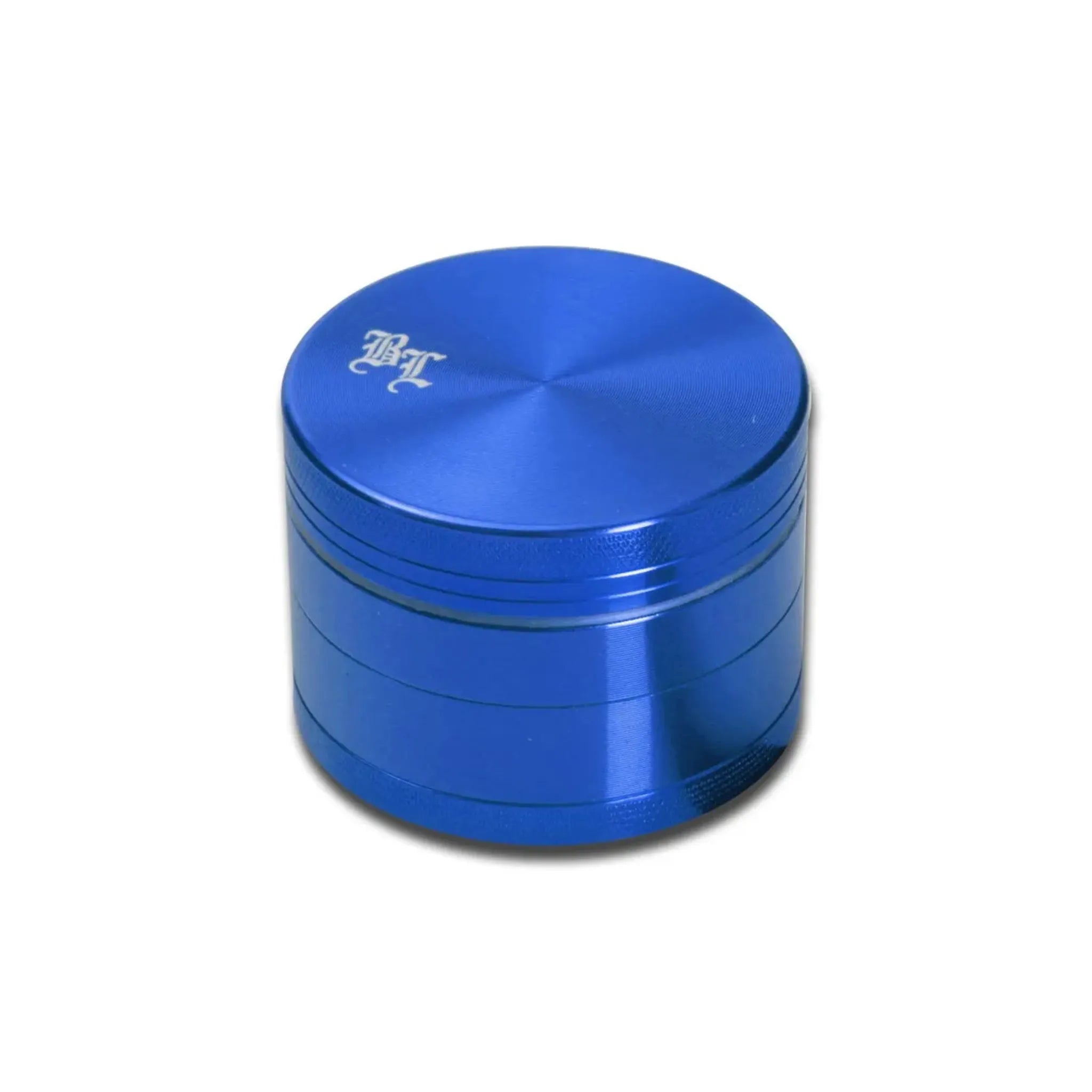 Black Leaf® Aluminium Grinder, 4-teilig, Blau, 50mm