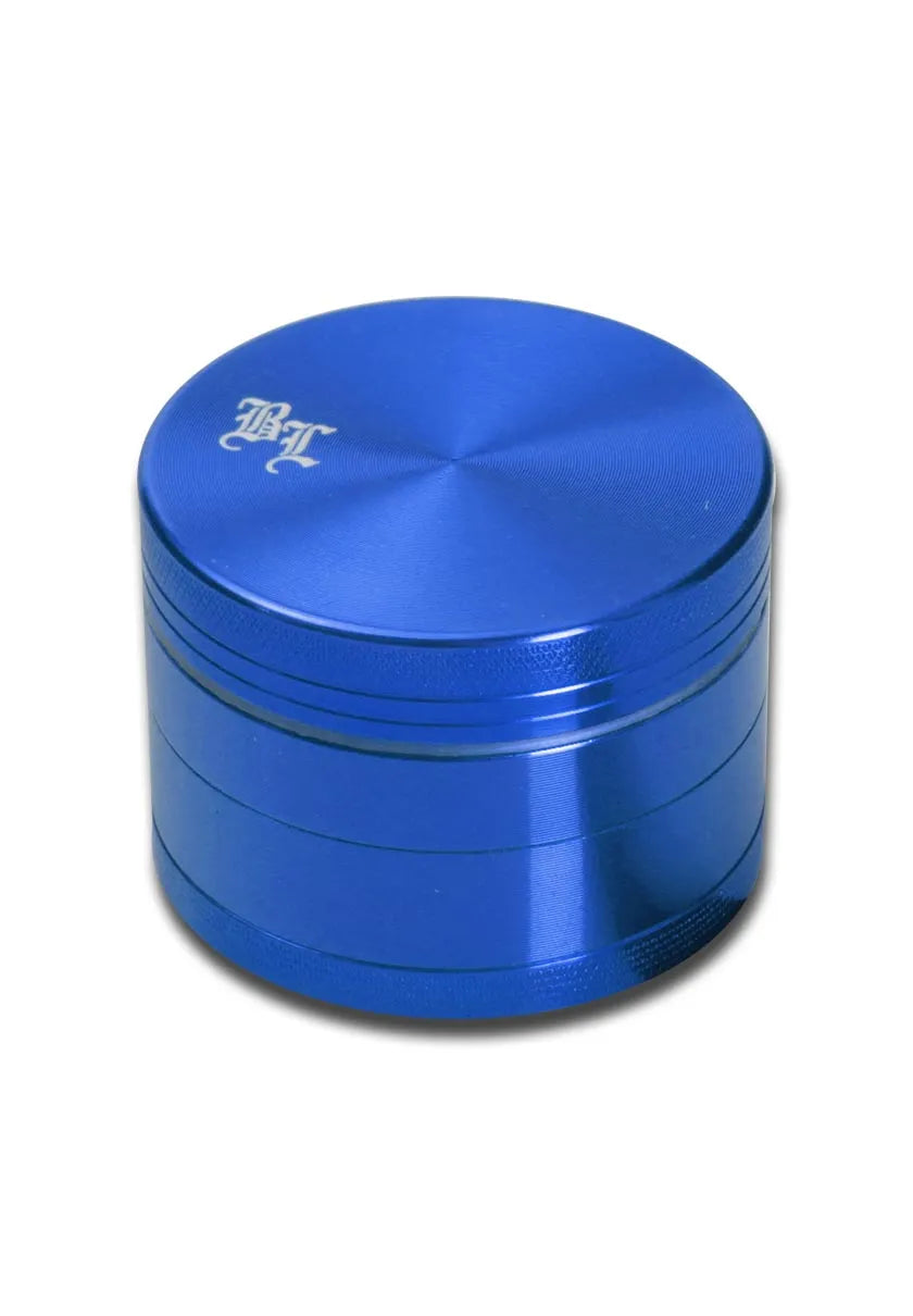 Black Leaf® Aluminium Grinder, 4-teilig, Blau, 50mm
