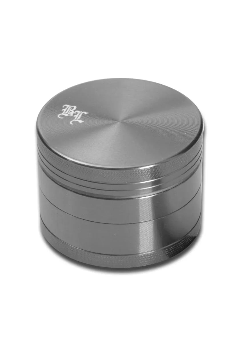Black Leaf® Aluminium Grinder, 4-teilig, Grau, 50mm