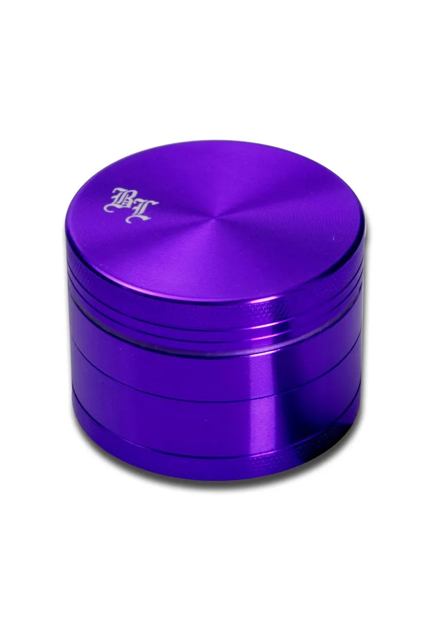 Black Leaf® Aluminium Grinder, 4-teilig, Violett, 50mm