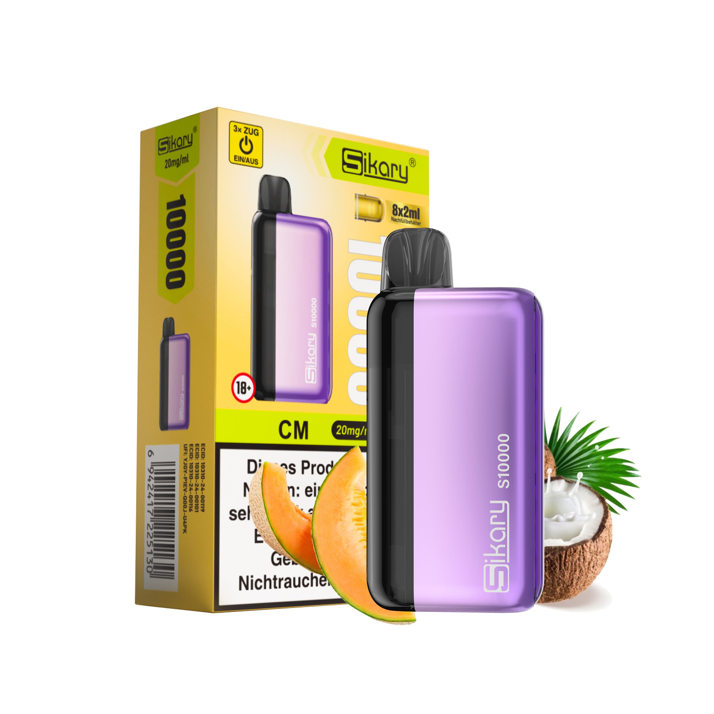 Sikary S10000 - CM (Coconut Melon)
