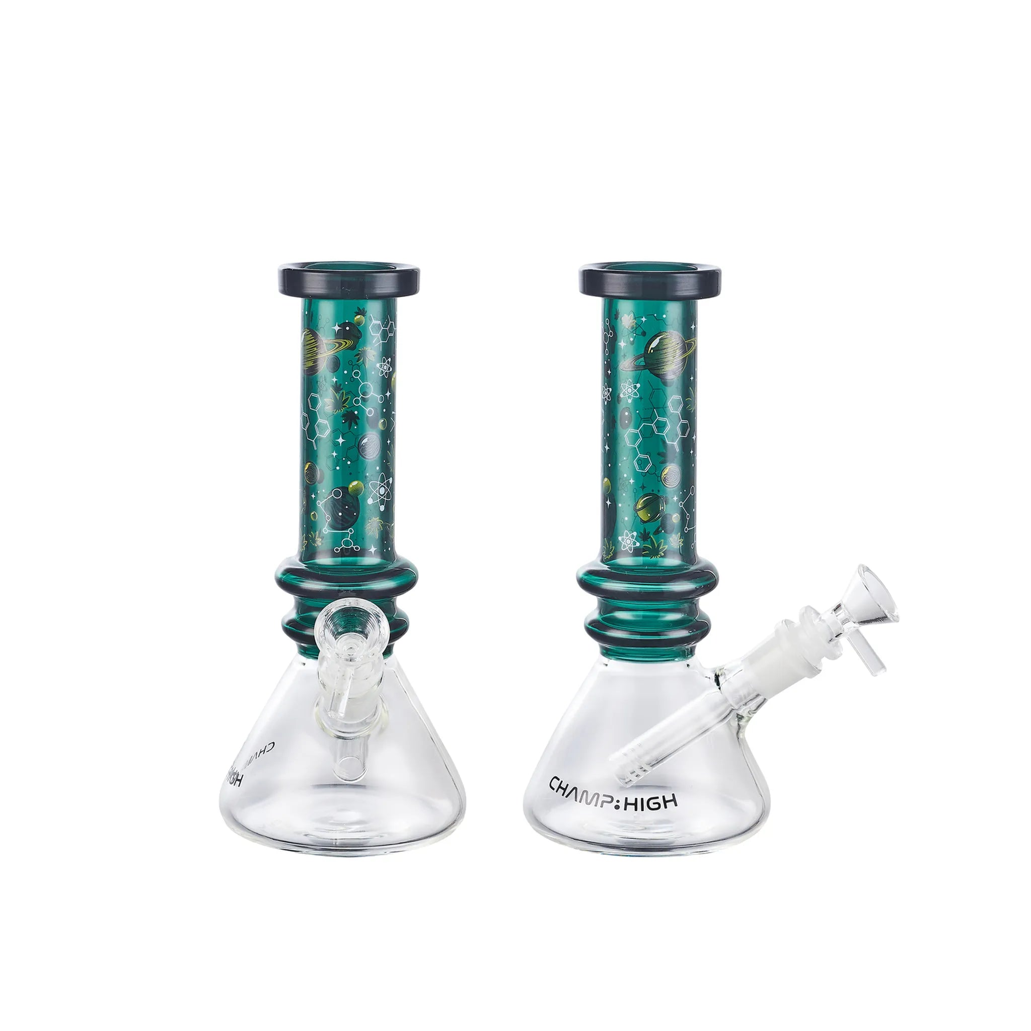 Champ High Glas Bong "The Chemist"