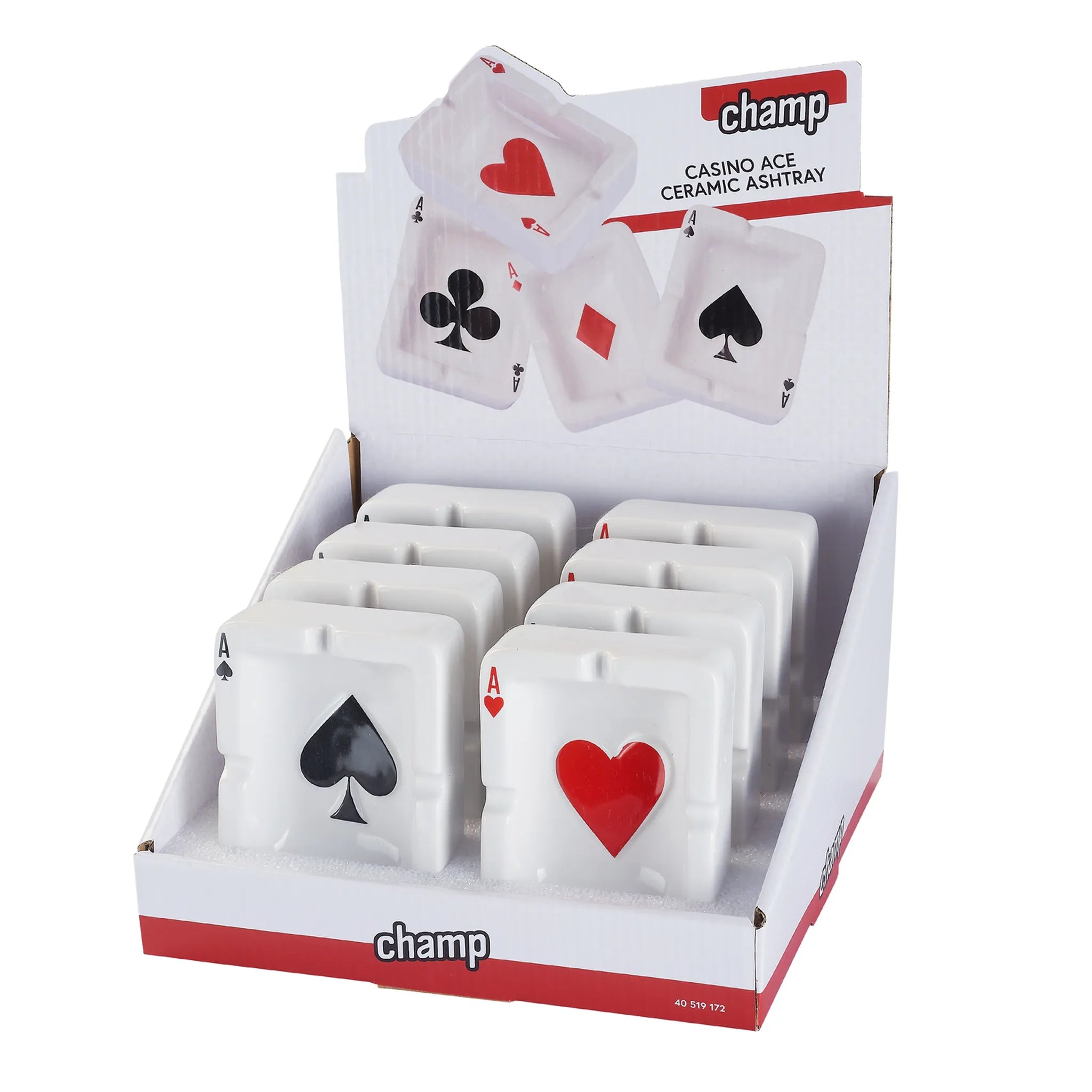 Champ Aschenbecher "Casino Ace"