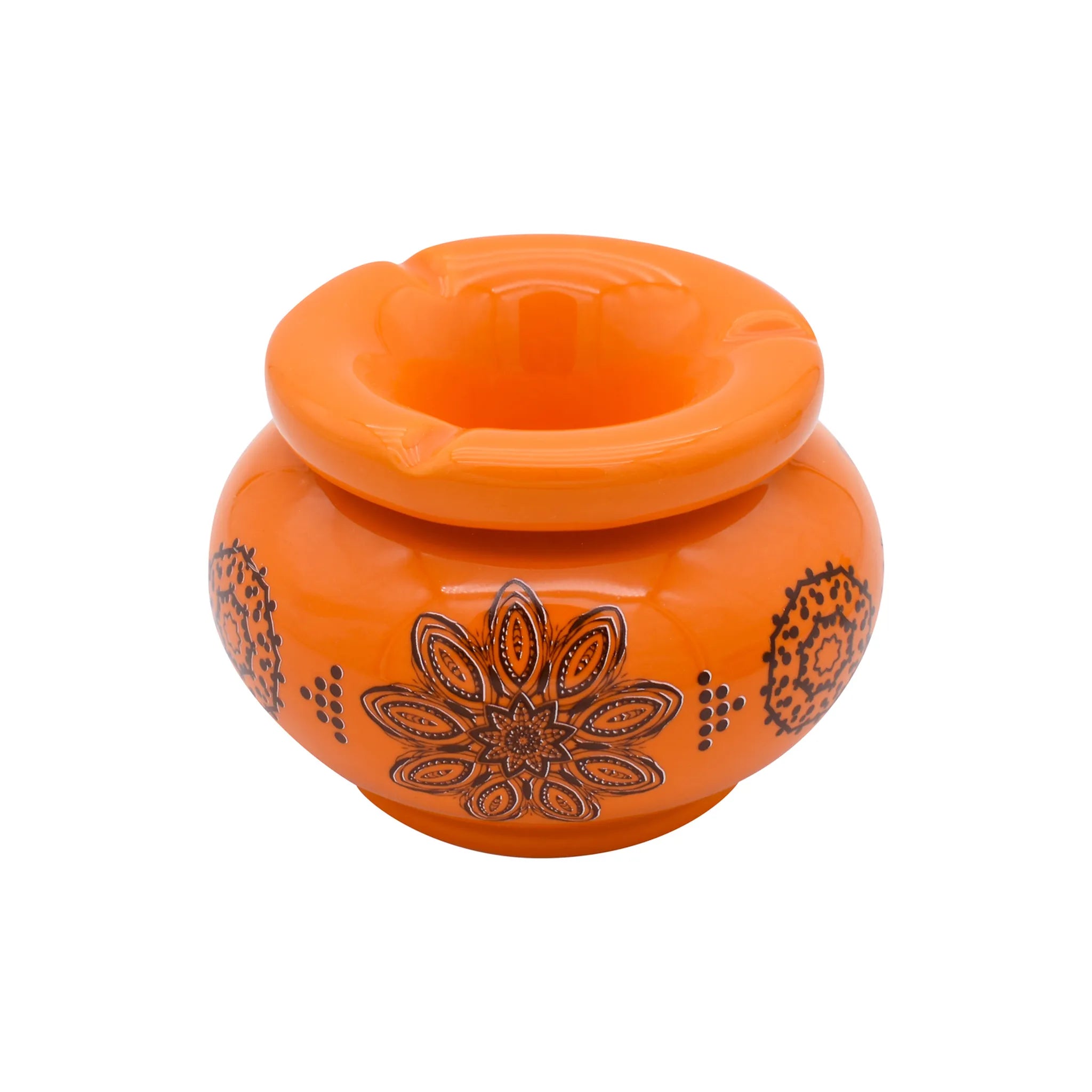 Champ Windaschenbecher Marokkanisch Orange Gemustert