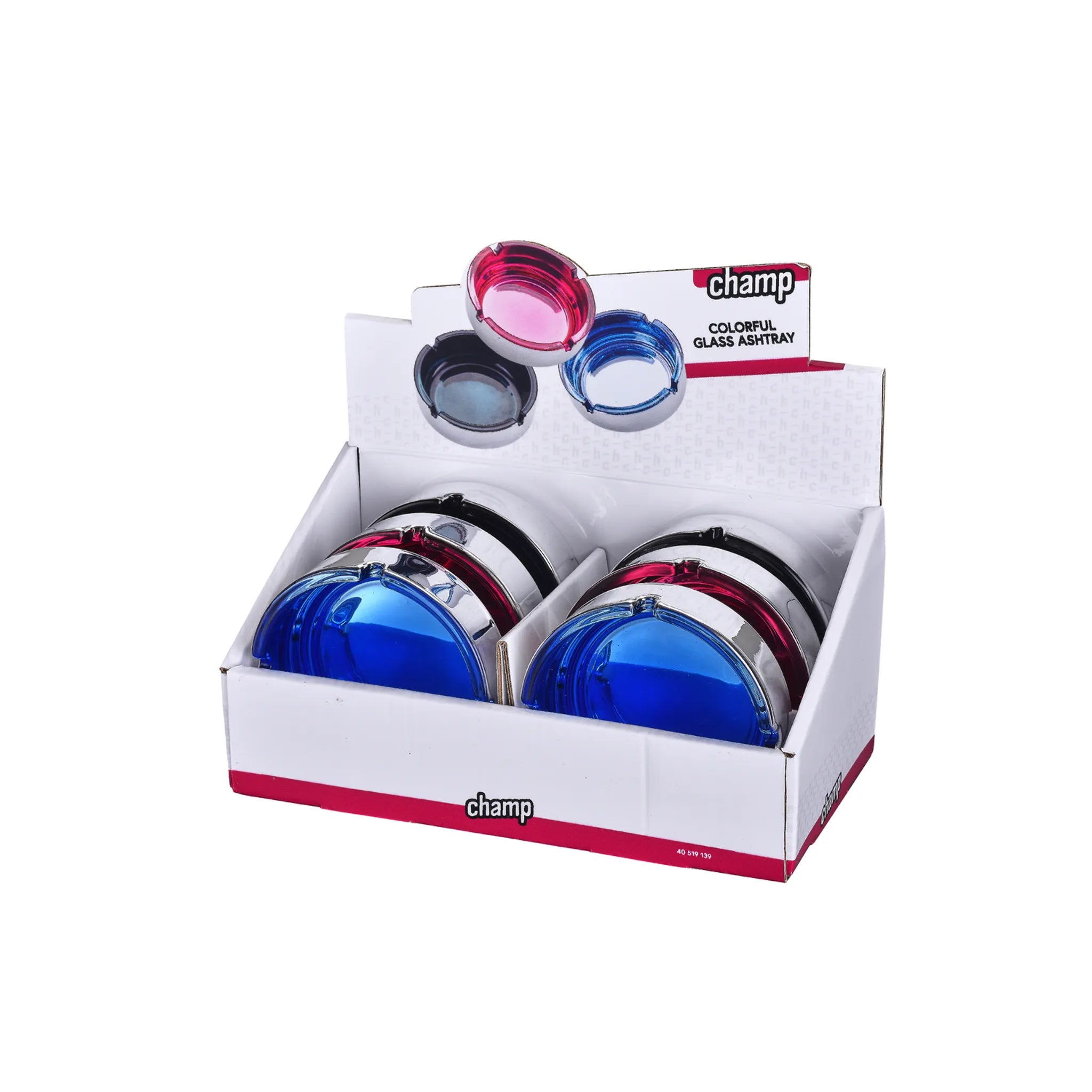 Champ Aschenbecher Beschichtet Rund