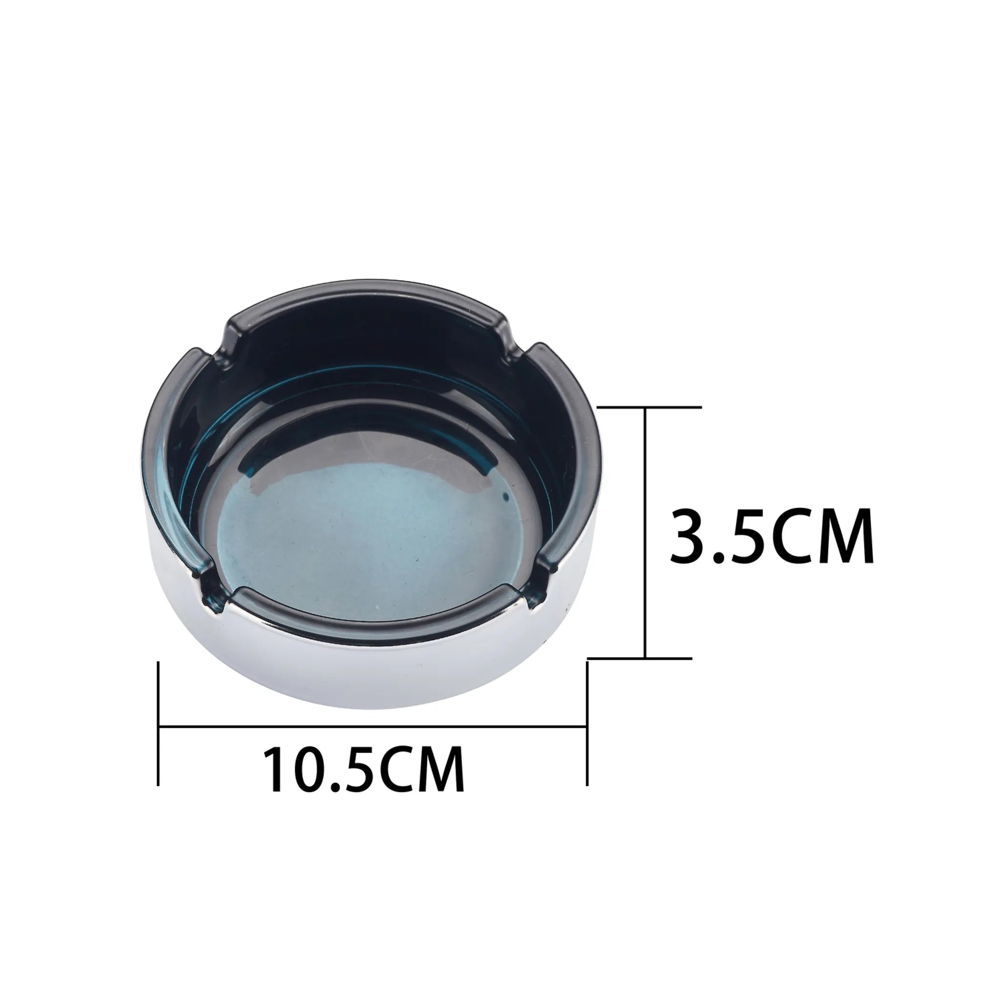 Champ Aschenbecher Beschichtet Rund