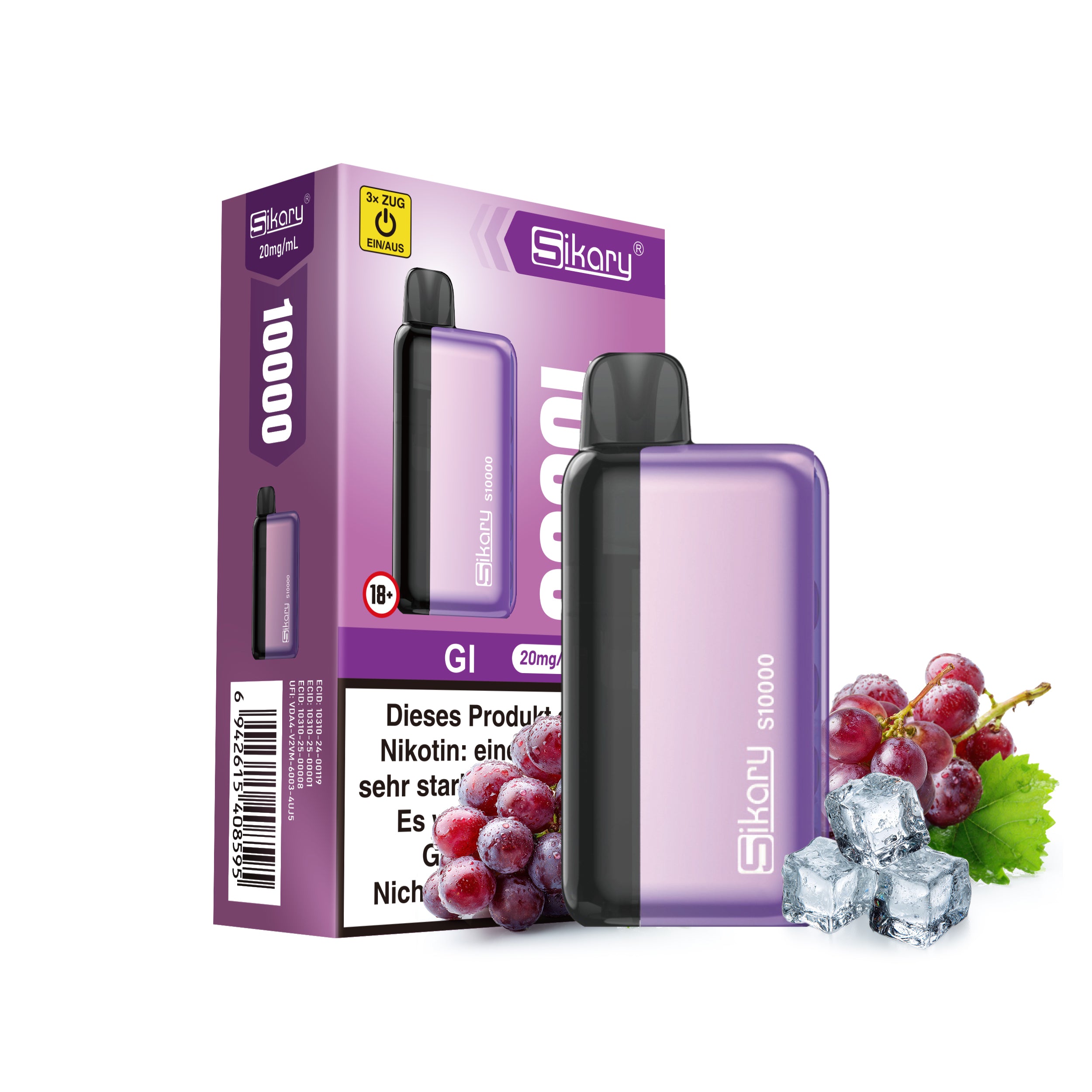 Sikary S10000 - GI (Grape Ice)