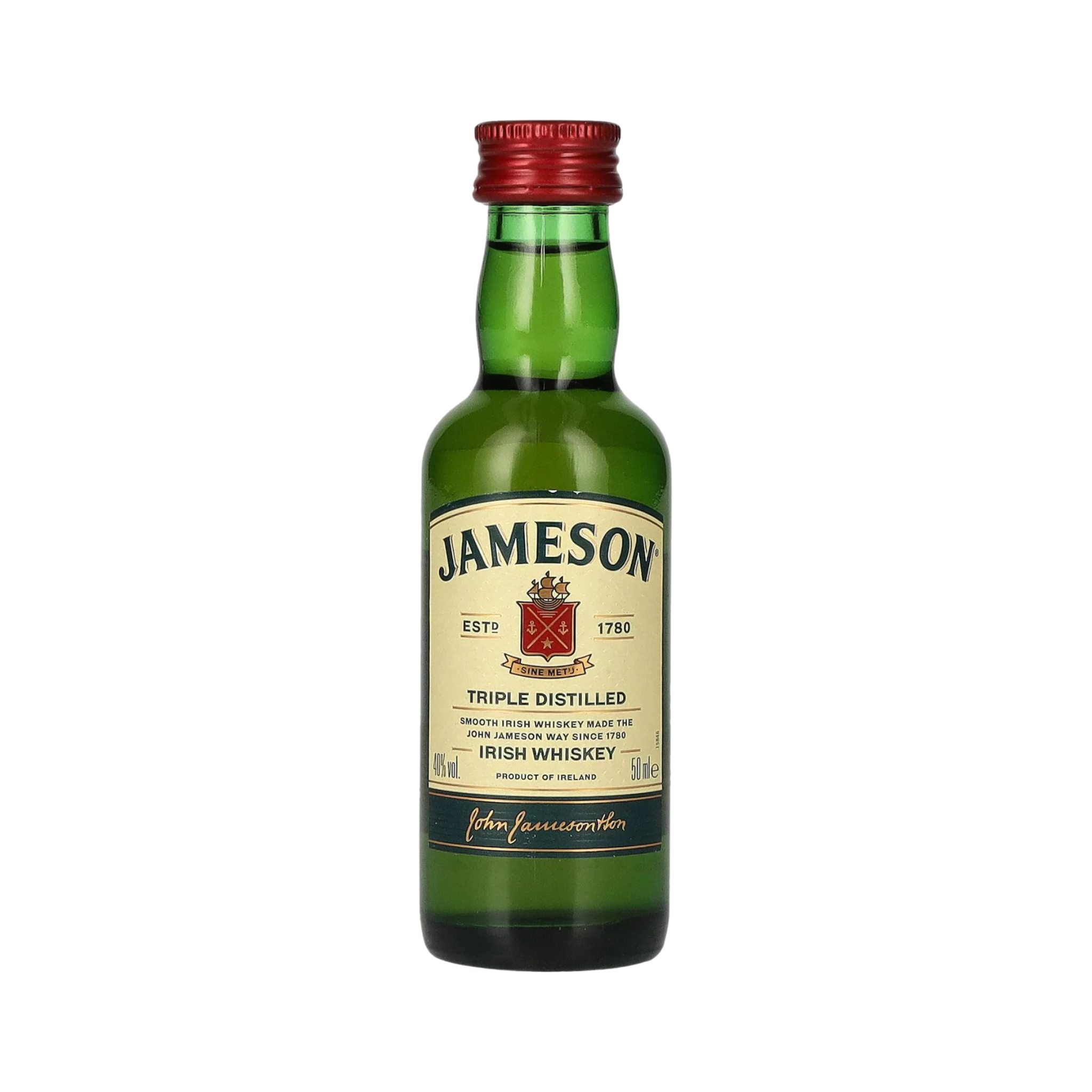 Jameson Triple Distilled Irish Whiskey 0,05l 40%