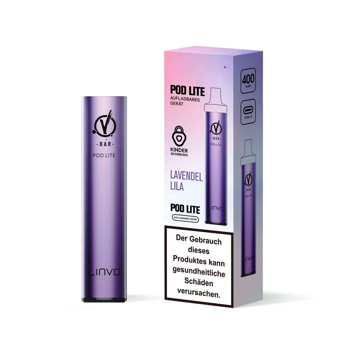 LINVO PodLite Kit Lavendel Lila