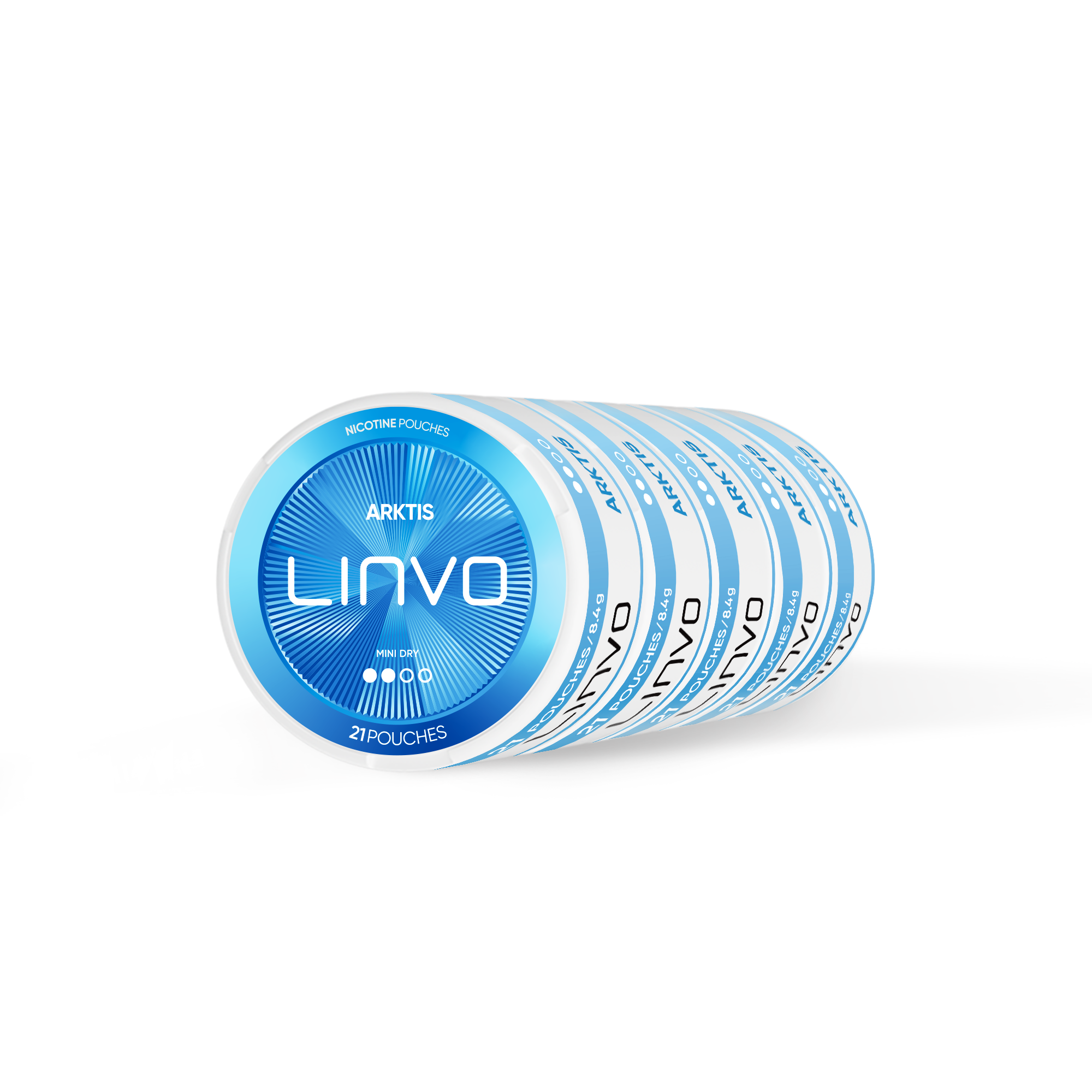 LINVO Nikotin Pouches "Arktis" 6mg/Pouch