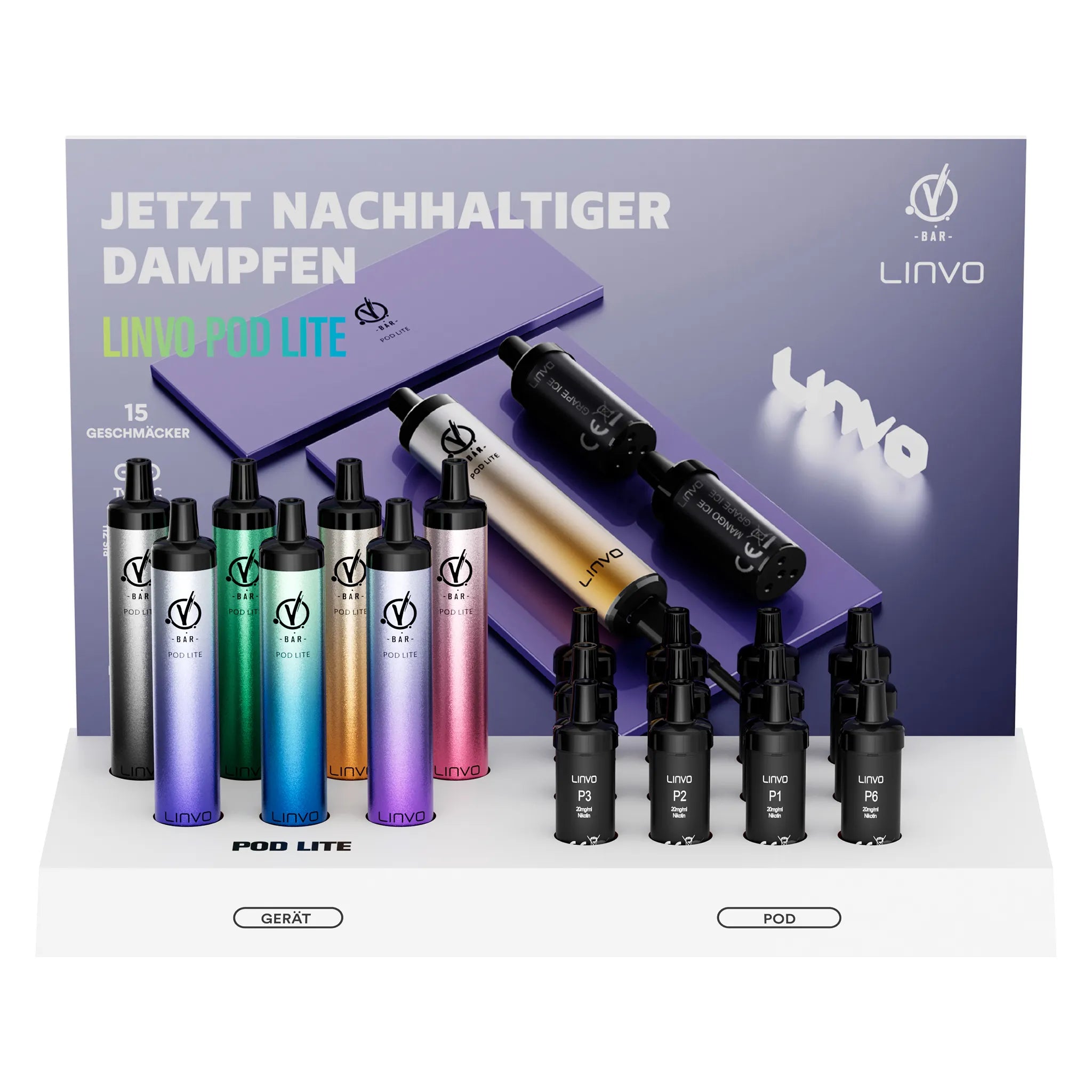 LINVO PodLite Pod-System Starterset