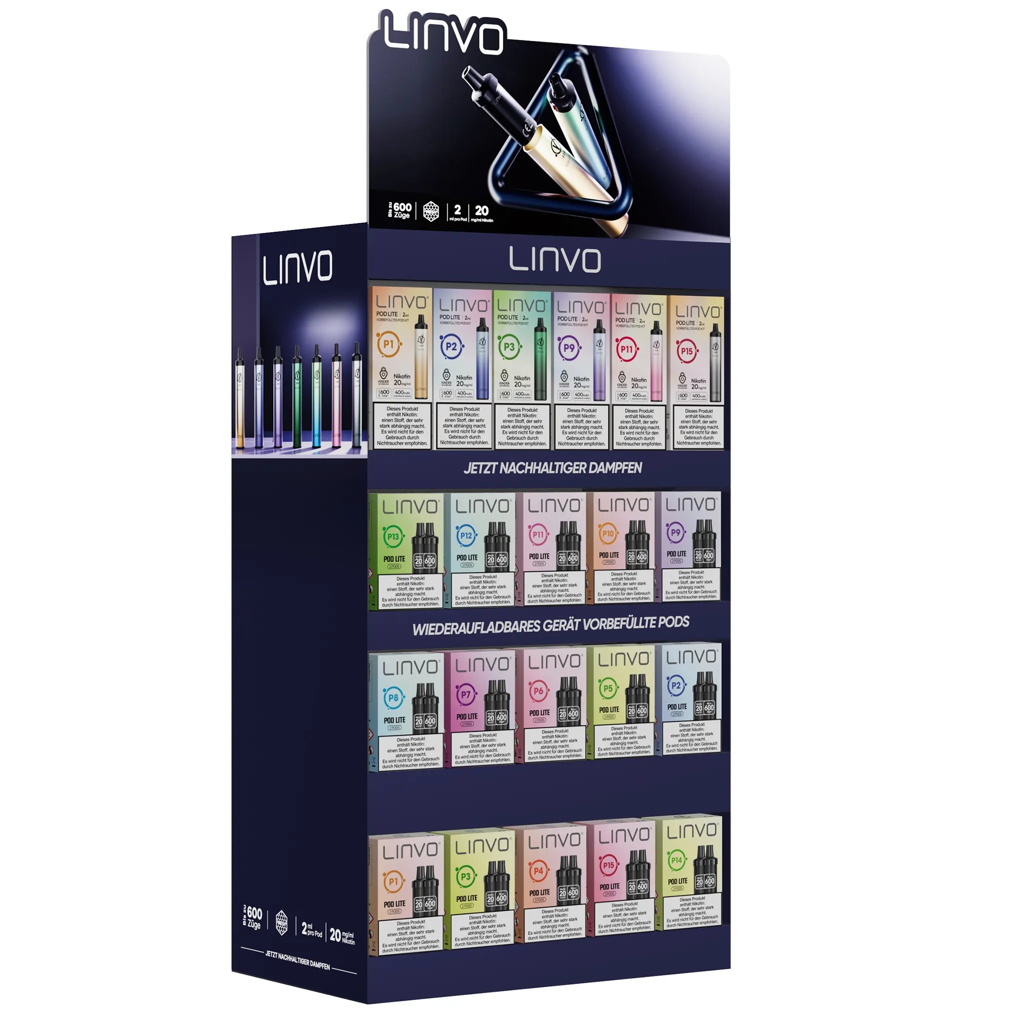 LINVO PodLite Pod-System Starterset inkl. nikotinfrei