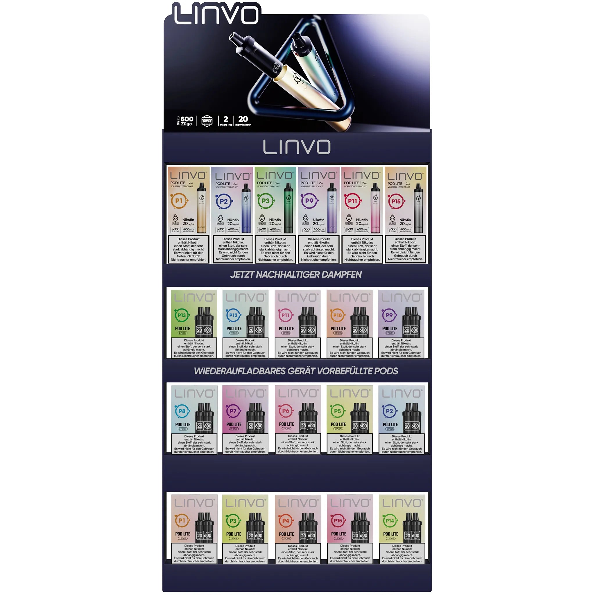LINVO PodLite Pod-System Starterset