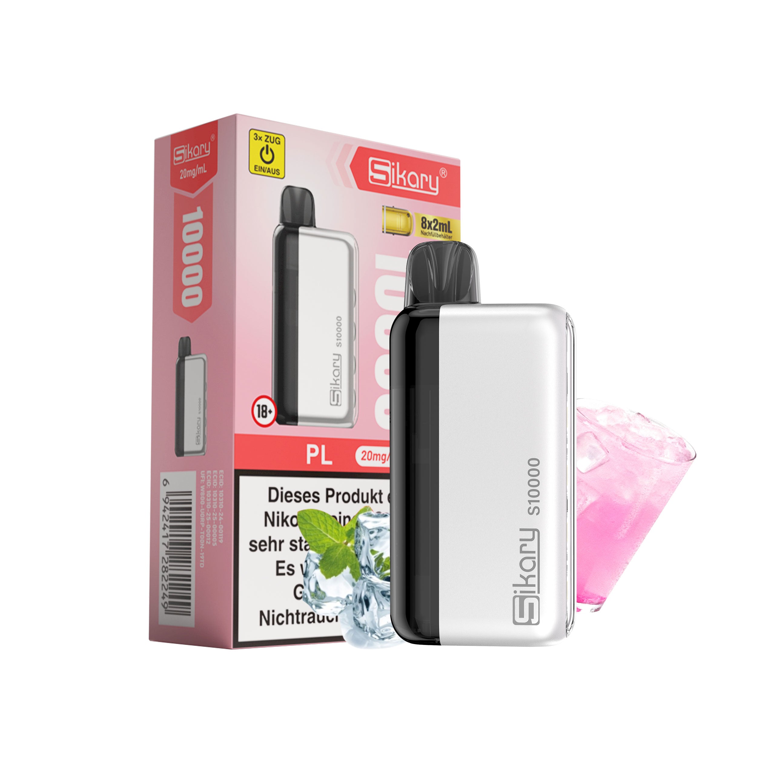 Sikary S10000 - PL (Pink Lemonade)