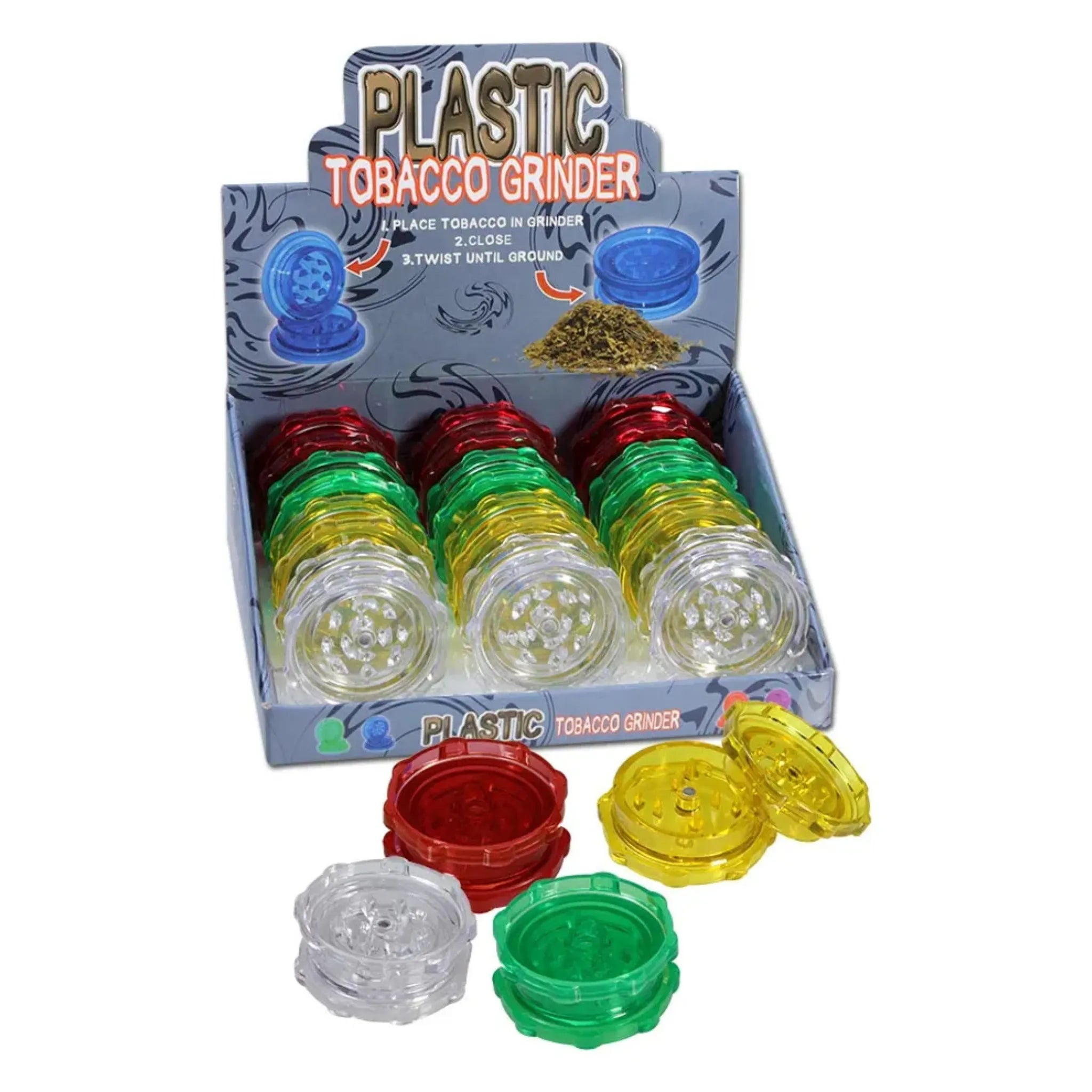 Grinder Plastik Display