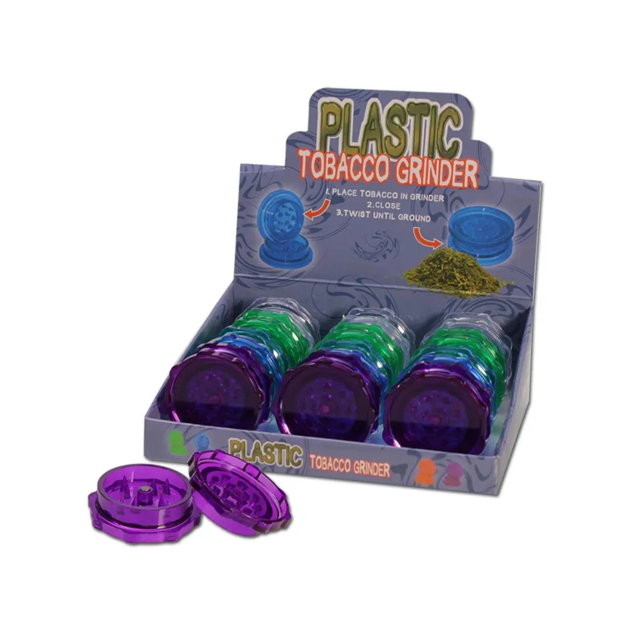 Grinder Plastik Display