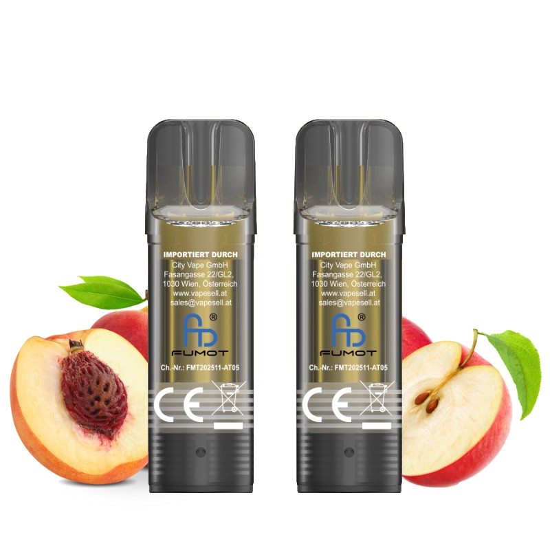 Fumot Tornado Pod - AP (Apple Peach)