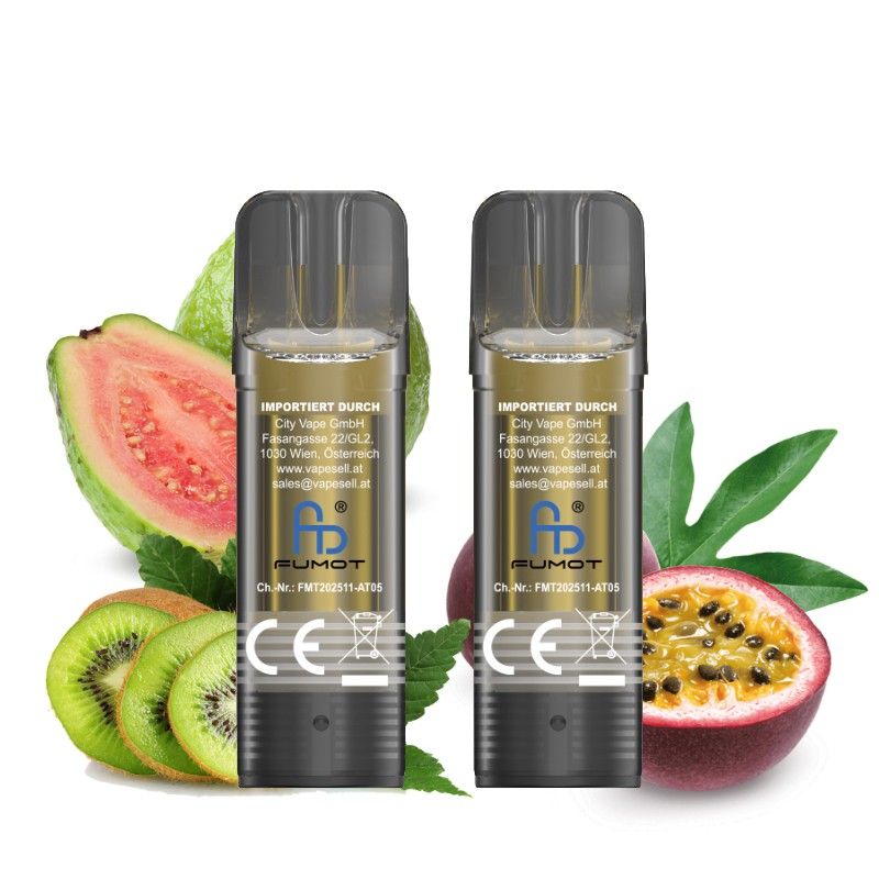 Fumot Tornado Pod - KPFG (Kiwi Passion Fruit Guava)