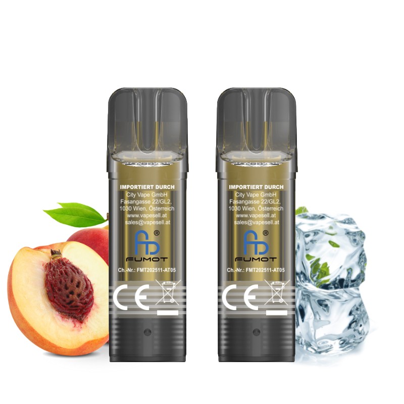 Fumot Tornado Pod - PI (Peach Ice)