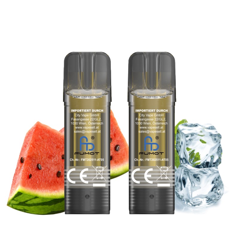 Fumot Tornado Pod - WI (Watermelon Ice)