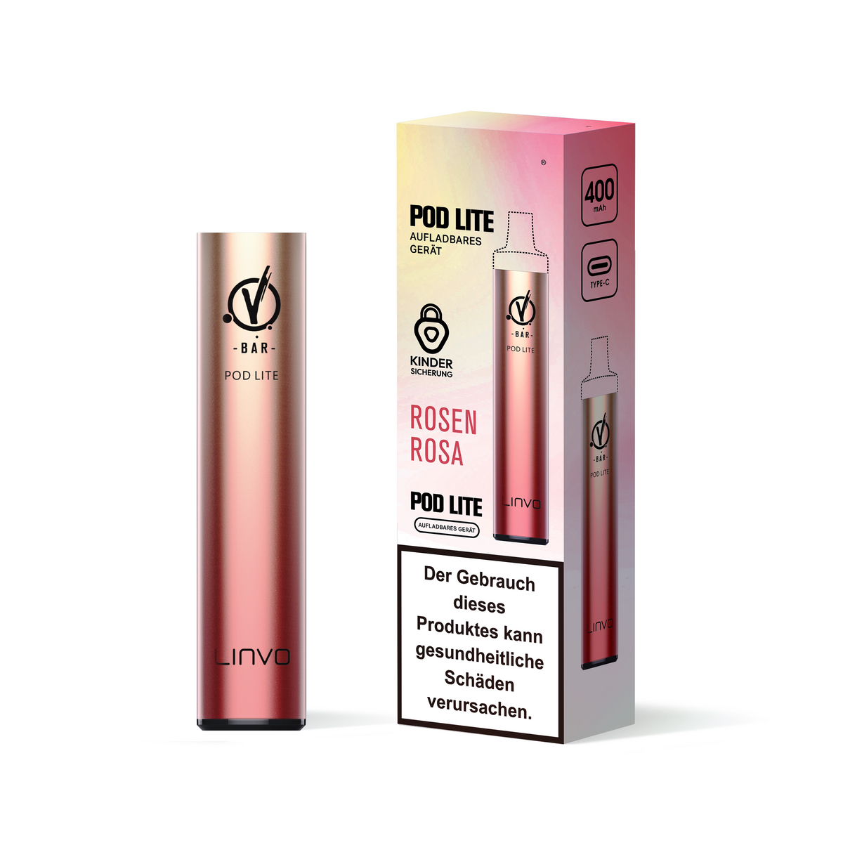 LINVO PodLite Kit Rosen Rosa