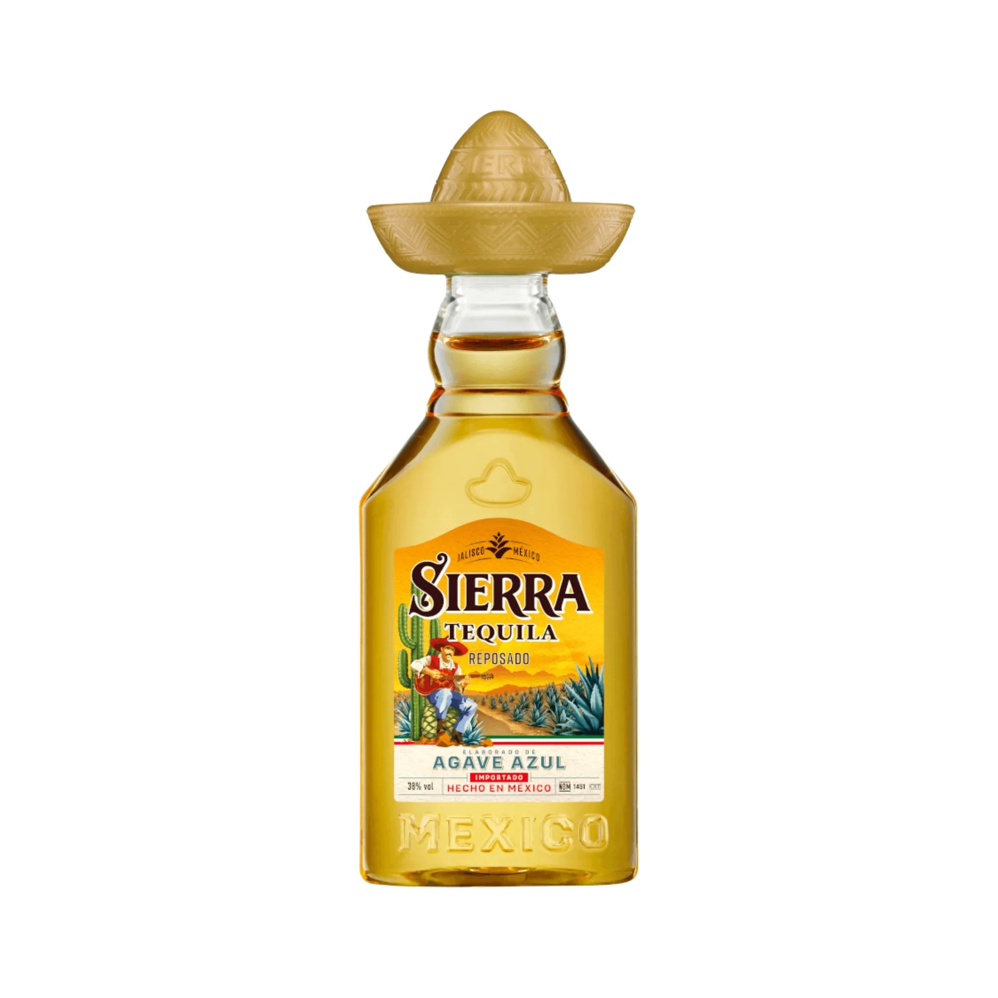 Tequila Sierra Reposado 0,05l 38%