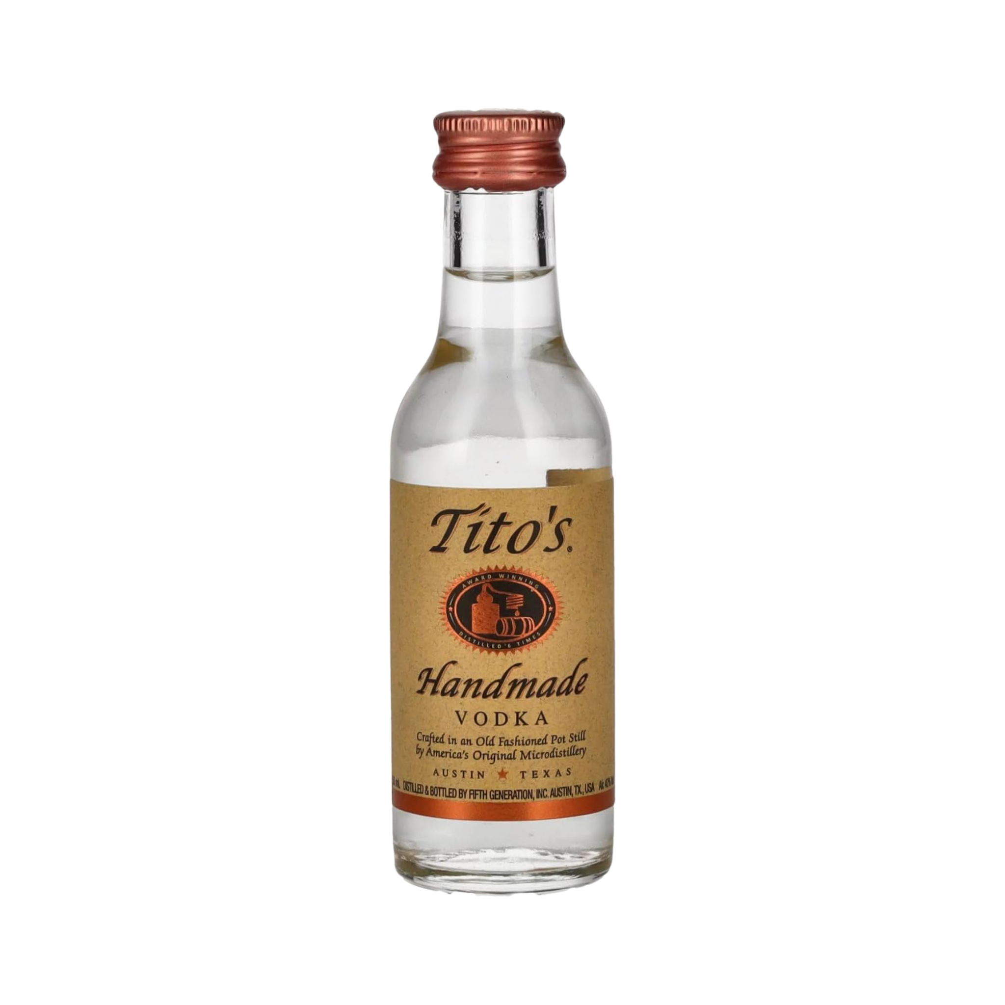 Tito's Handmade Vodka 0,05l 40%