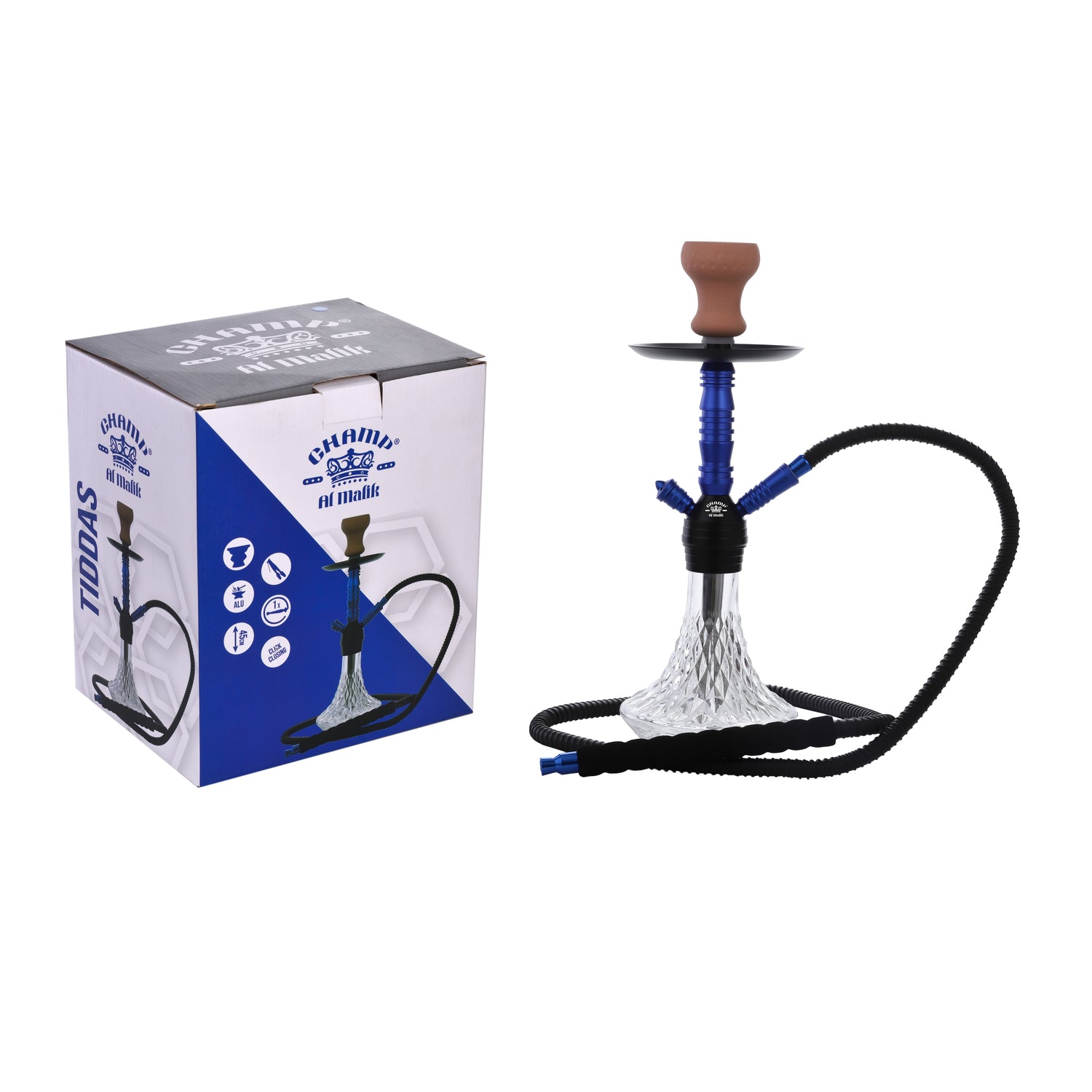 Al Malik Tiddas Shisha 45cm