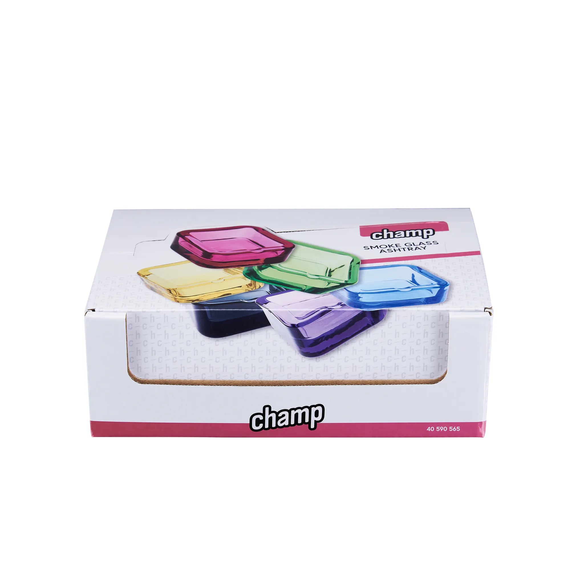 Champ Aschenbecher Quadratisch Bunt