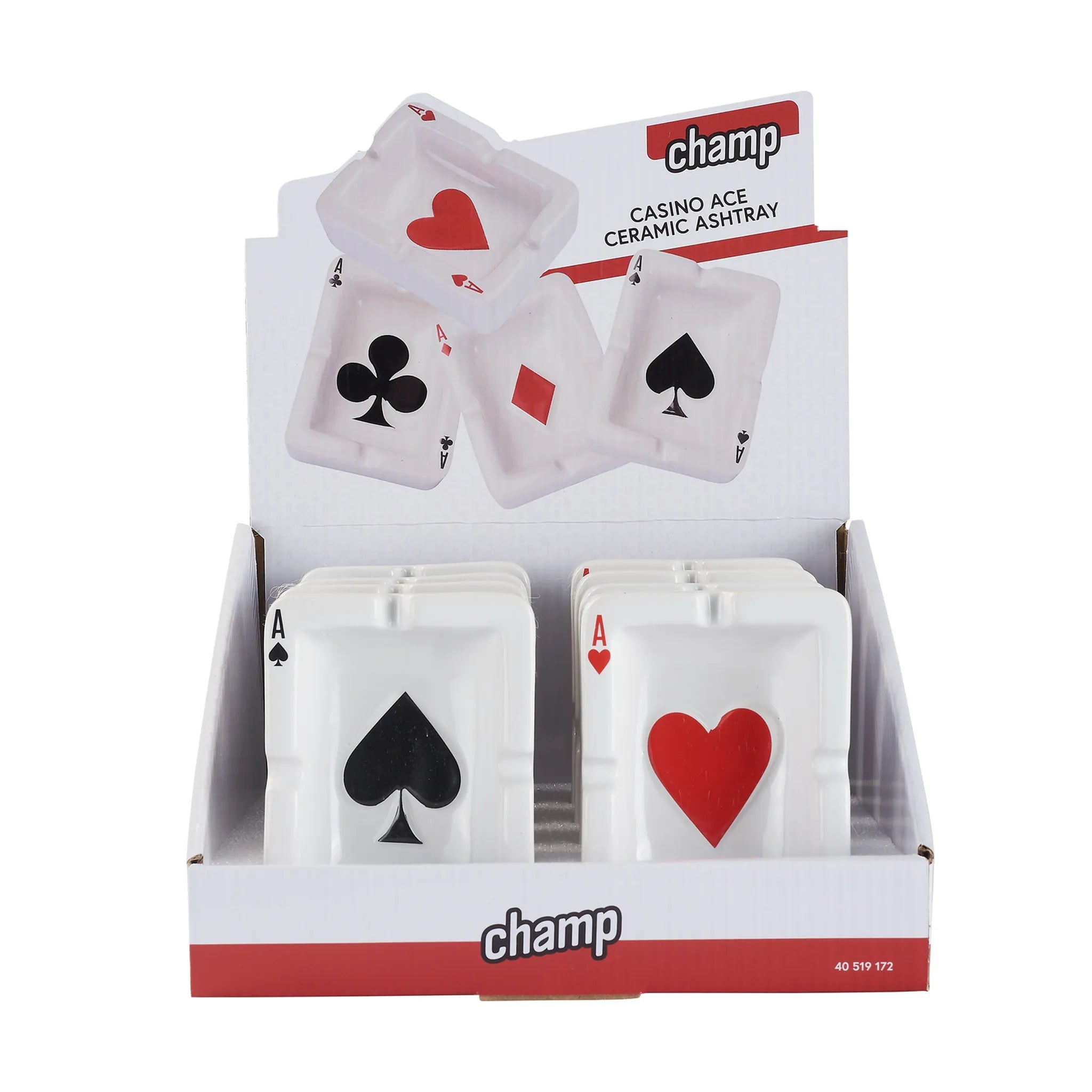 Champ Aschenbecher "Casino Ace"