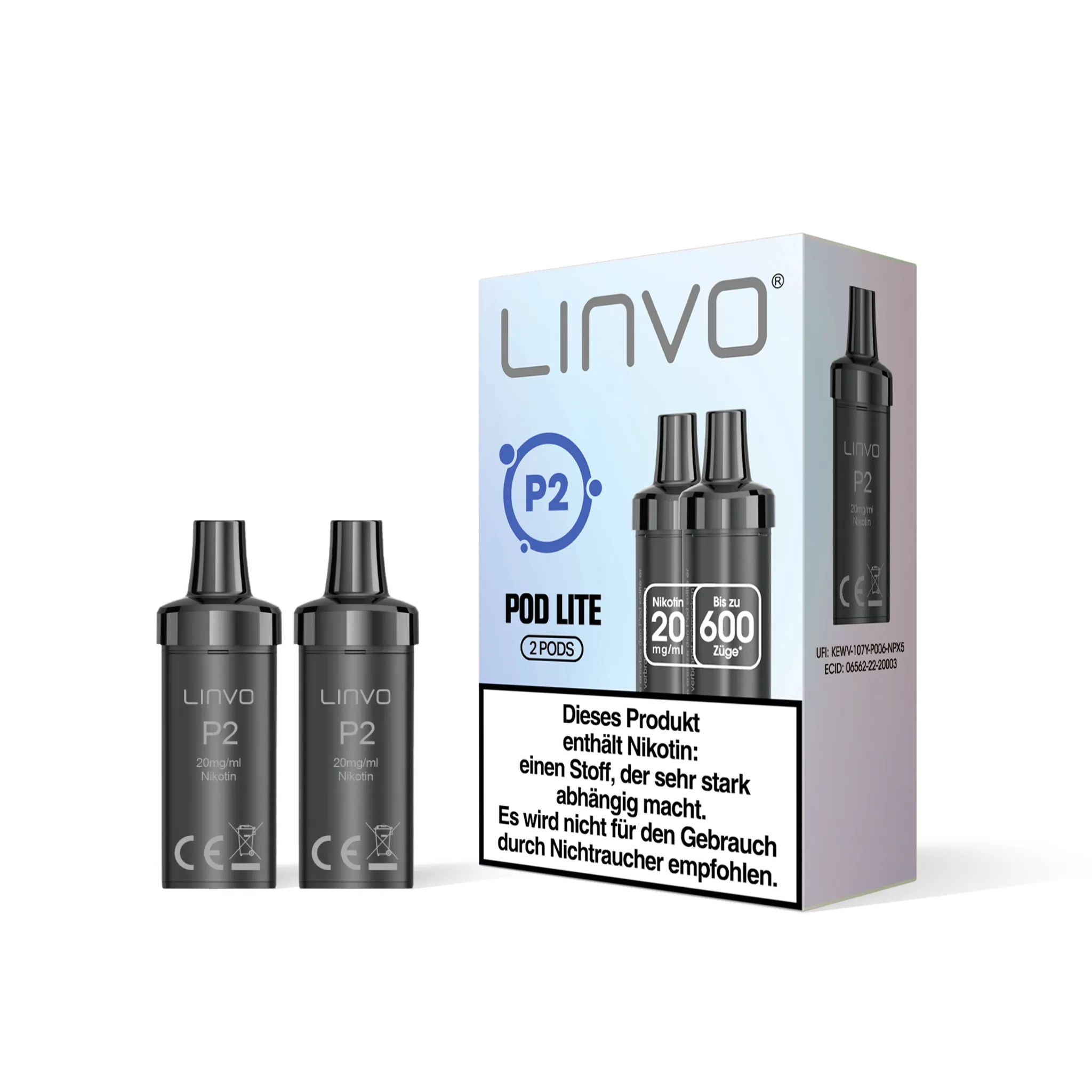 elfbar elfa master akku Linvo Pod Lite Cartridge 20mg/ml – ab 8,75 € günstig kaufen | 25  Geschmacksrichtungen | Mesh Coil main image 0