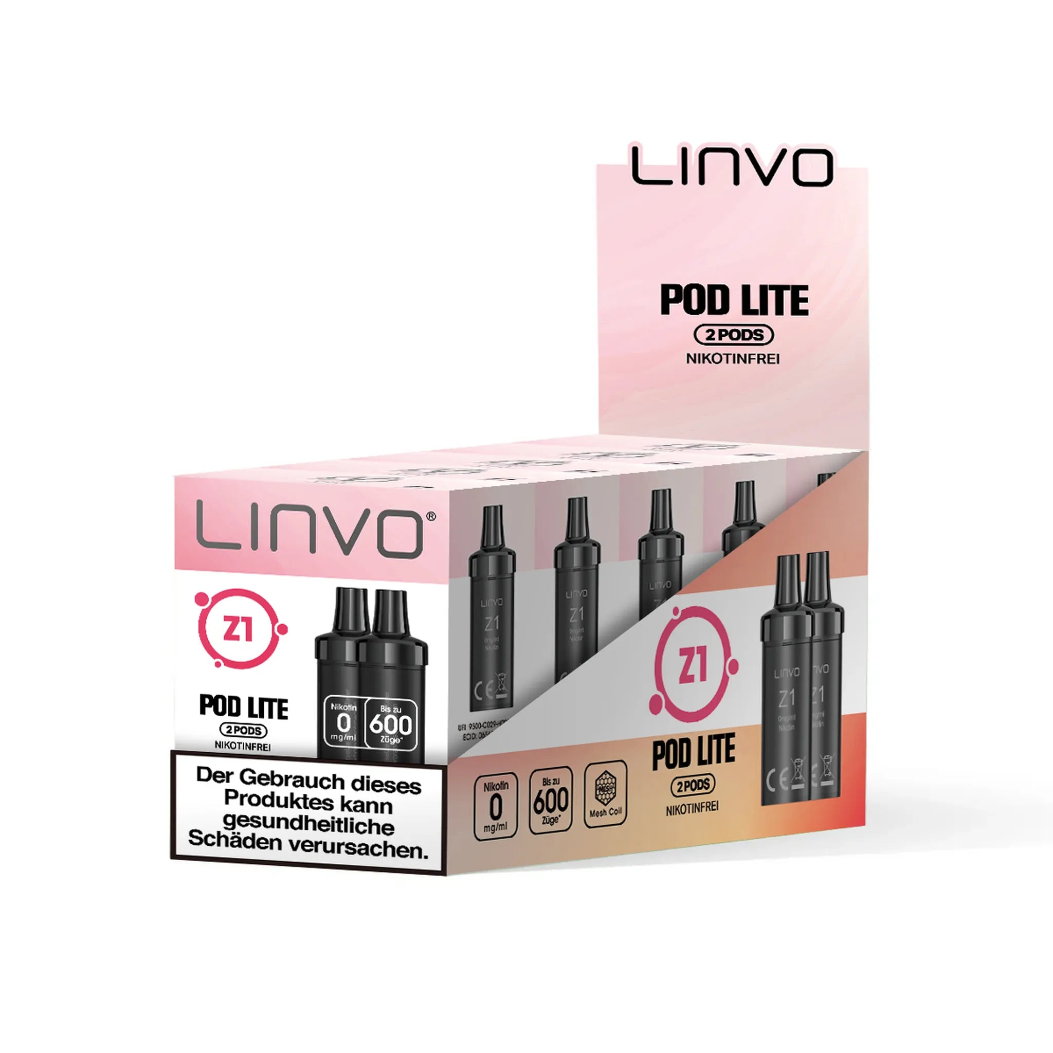 LINVO PodLite Pods Z1 Nikotinfrei LINVO PodLite Pods Z1 Nikotinfrei