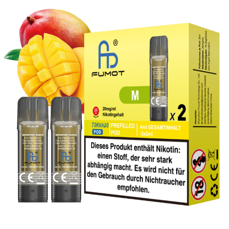 Fumot Tornado Pod - M (Mango)