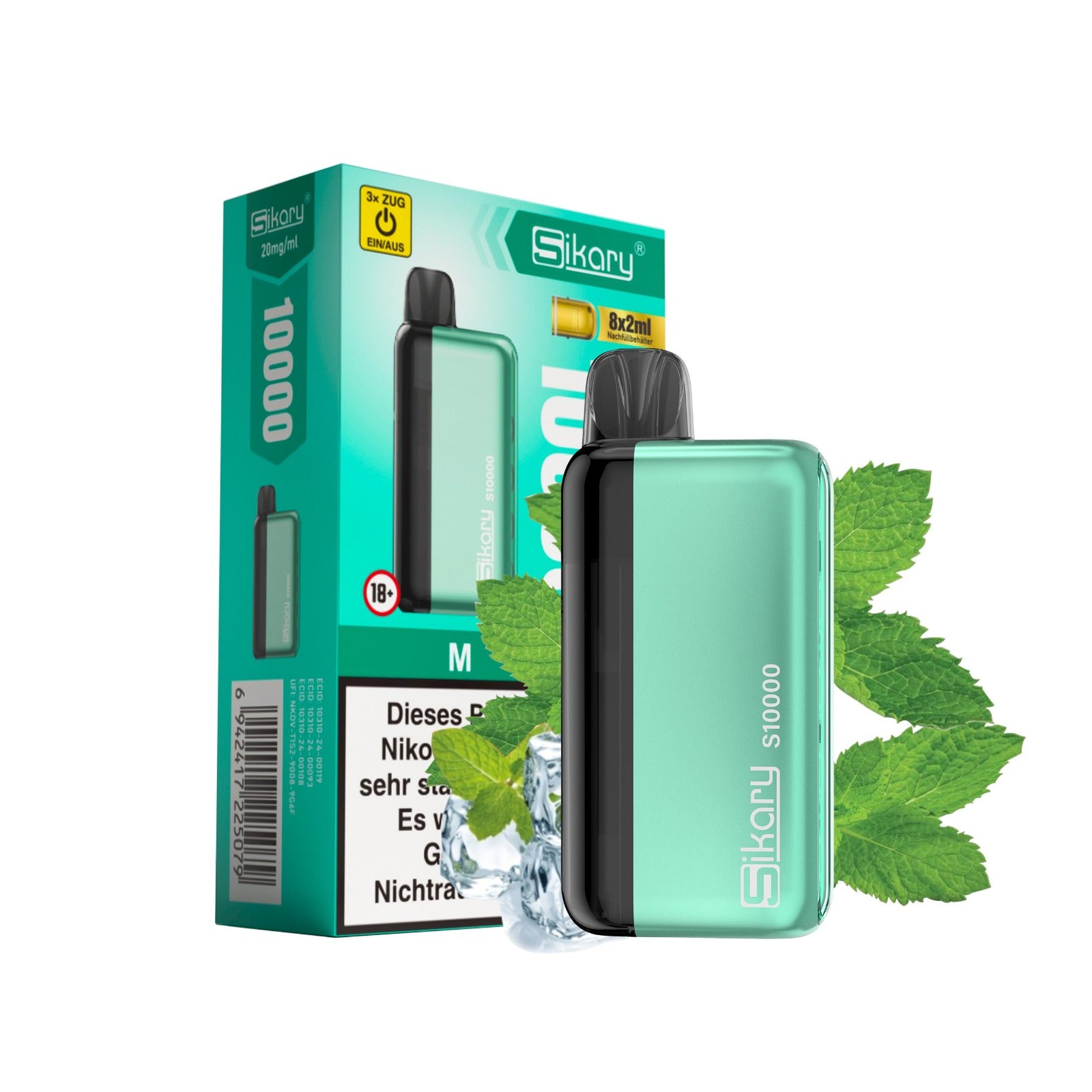Sikary S10000 - M (Menthol)