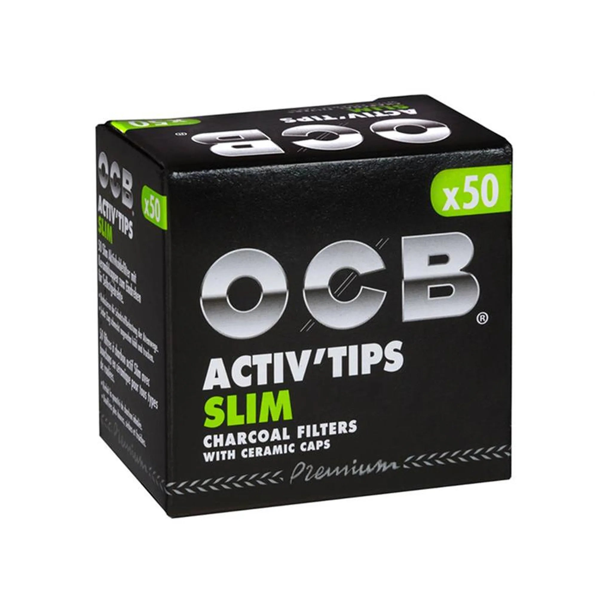OCB Aktivkohlefilter Slim 50 Stk.