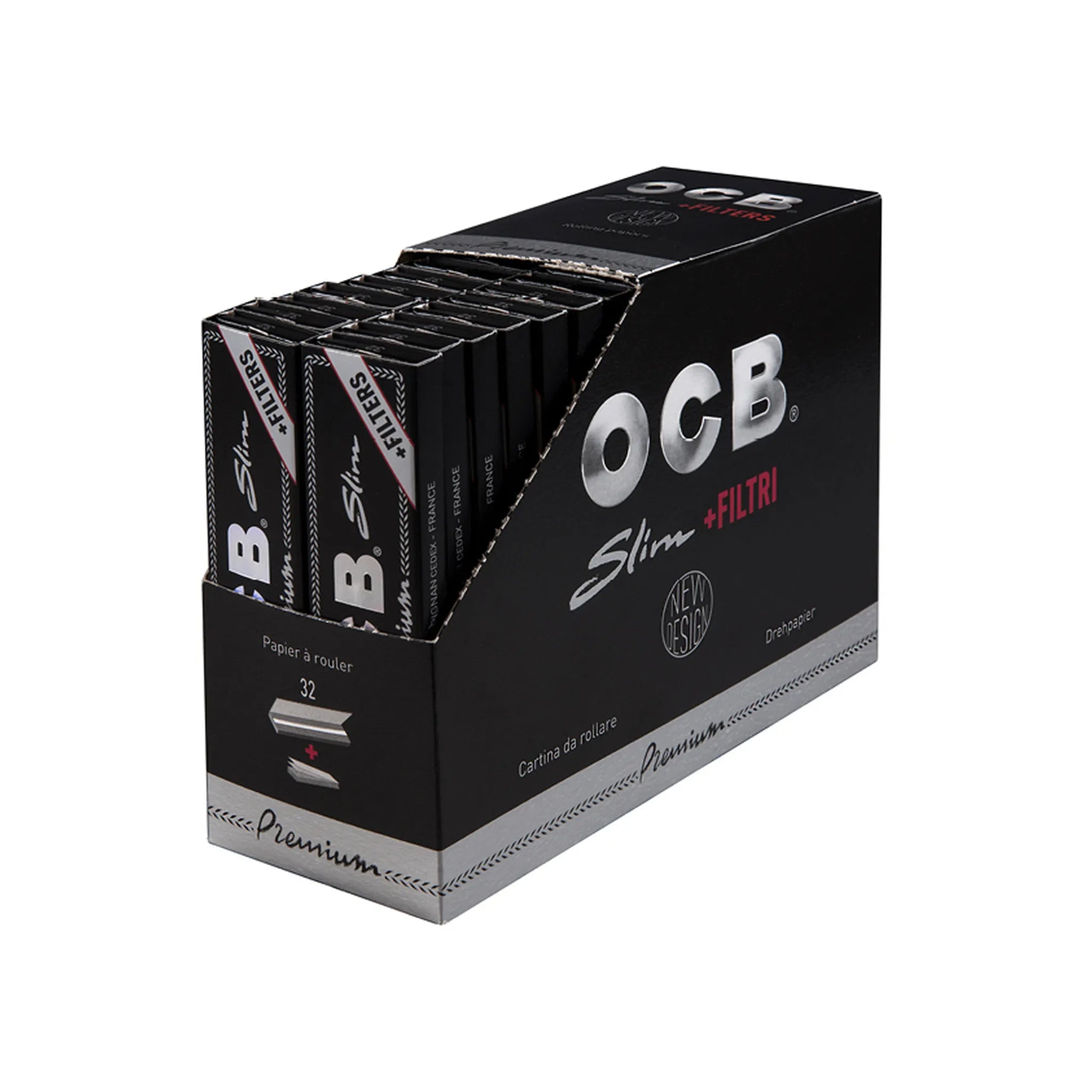 OCB King Size Slim Premium + Tips