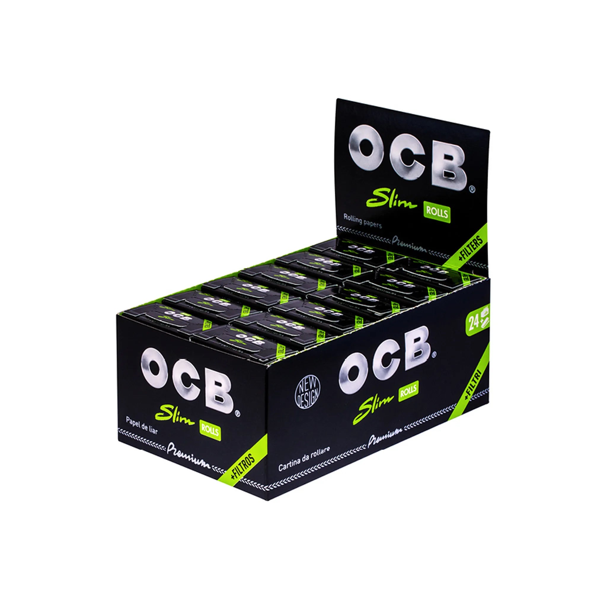 OCB Rolls Slim Premium + Tips