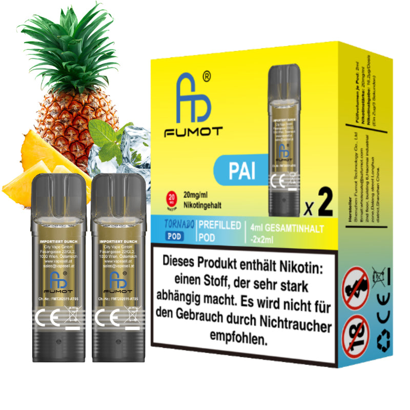Fumot Tornado Pod - PAI (Pineapple Ice)