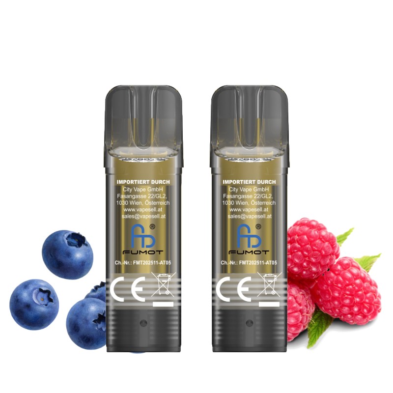 Fumot Tornado Pod - BSR (Blueberry Sour Raspberry)