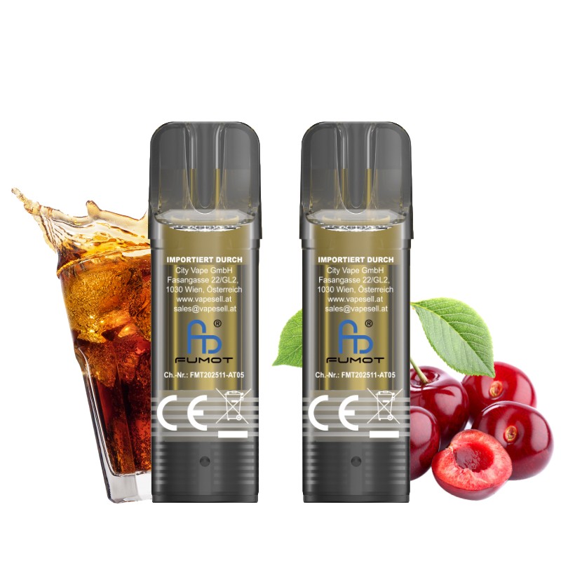 Fumot Tornado Pod - CC (Cherry Cola)