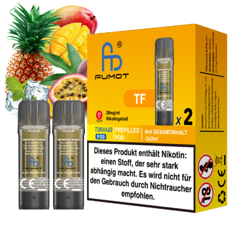 Fumot Tornado Pod - TF (Tropical Fruit)