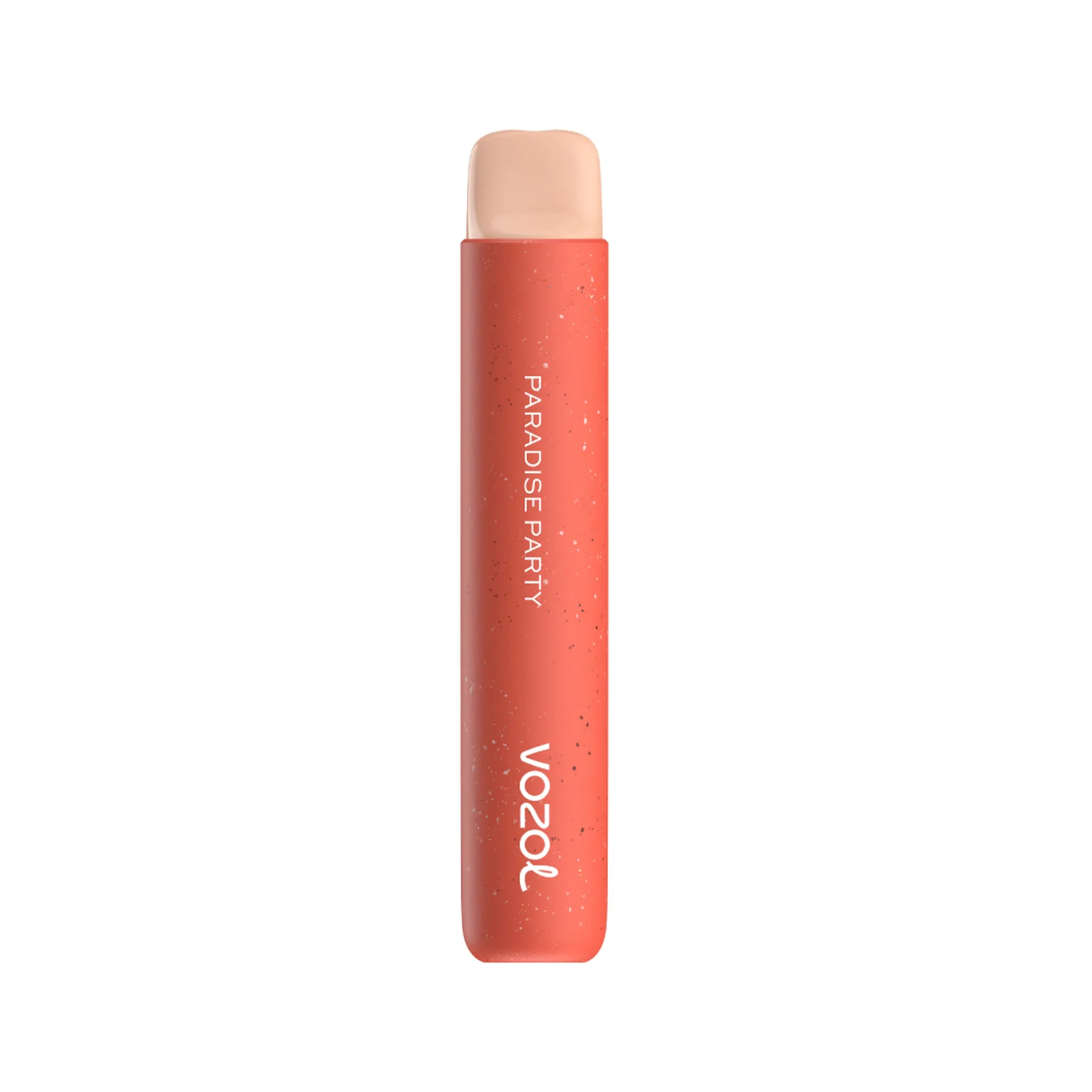 VOZOL STAR600 Paradise Party Einweg E-Zigarette mit Apfel-Pfirsich-Geschmack, 2 ml Füllmenge und etwa 600 Zügen. Nikotinstärke 20 mg/ml.