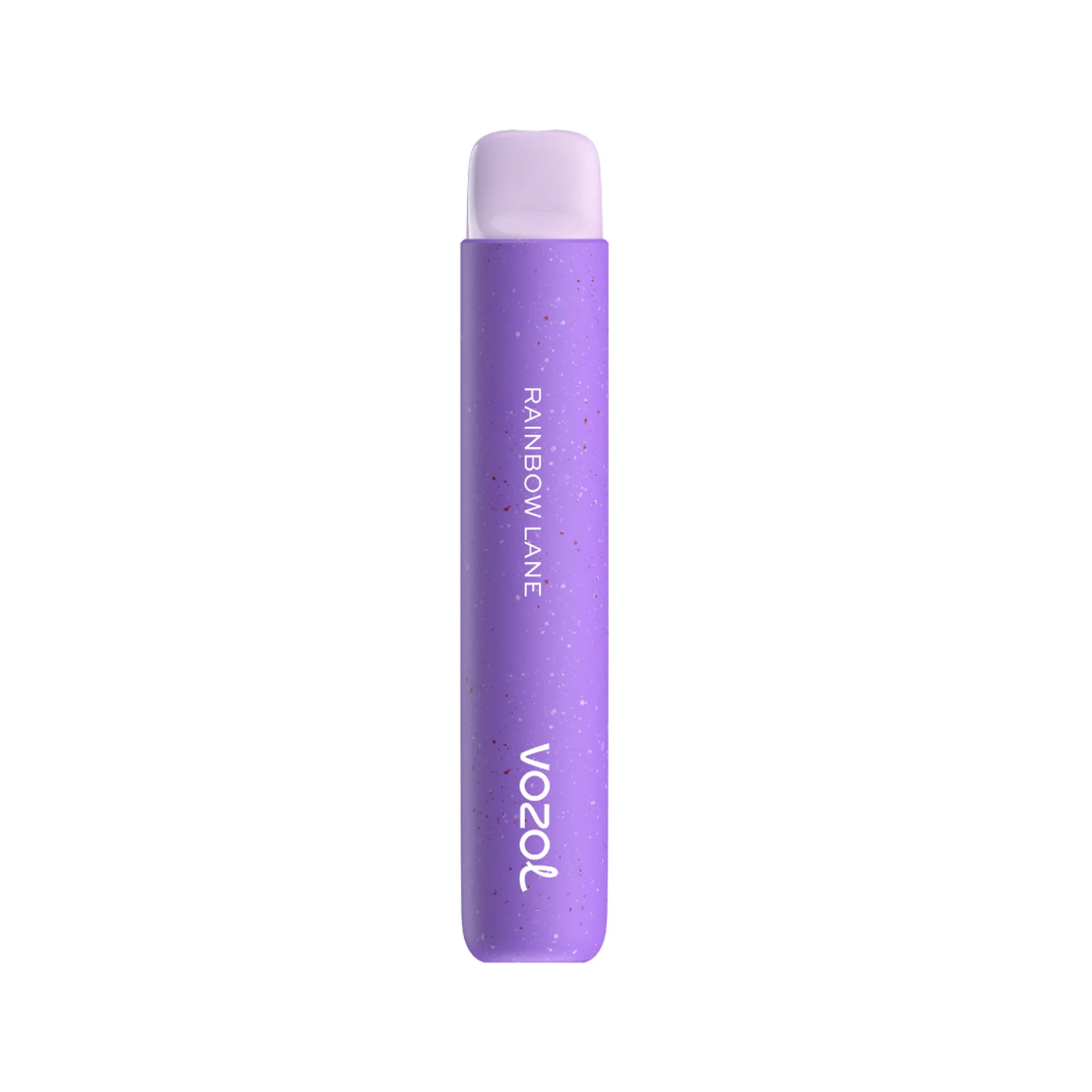 VOZOL STAR600 Rainbow Lane Einweg E-Zigarette mit Erdbeere-Himbeere-Kirsche-Geschmack, 2 ml Füllmenge und etwa 600 Zügen. Nikotinstärke 20 mg/ml.